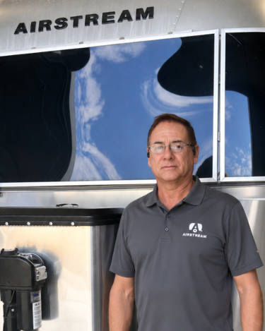 Roger Aranda, Certified Master Technician at Airstream El Paso